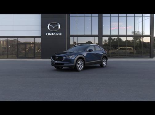 Deep Crystal Blue Mica 2026 Mazda CX-30 Preferred