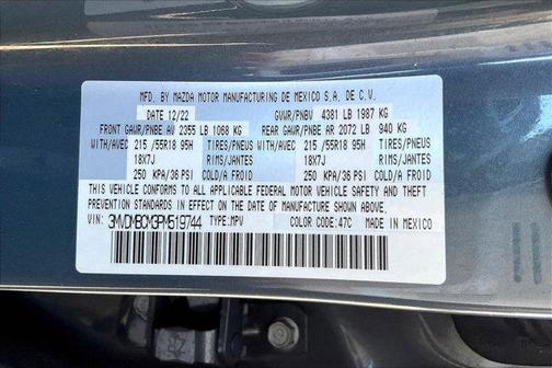 Polymetal Gray Metallic 2023 Mazda CX-30 2.5 S Carbon Edition