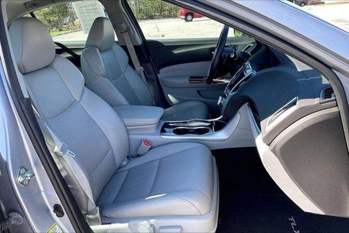 Silver 2015 Acura TLX V6 Tech