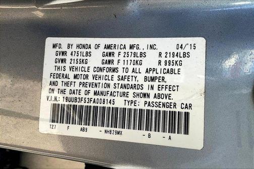 2015 Acura TLX V6 Tech