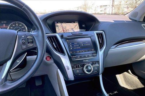 Silver 2015 Acura TLX V6 Tech