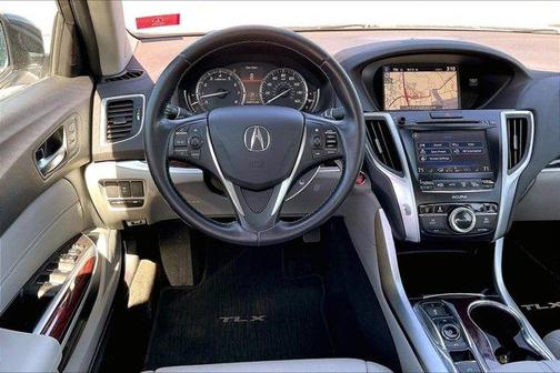 Silver 2015 Acura TLX V6 Tech