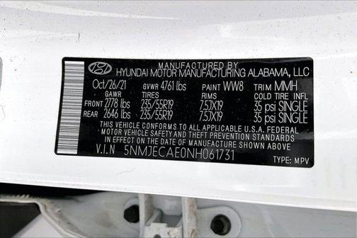 2022 Hyundai TUCSON Limited