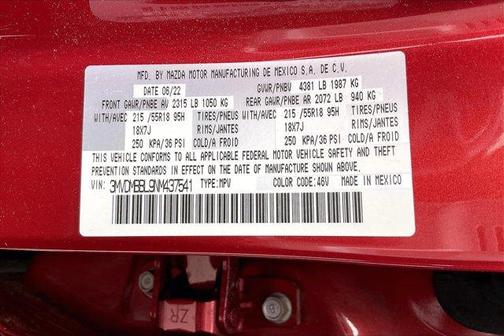 2022 Mazda CX-30 2.5 S Select Package