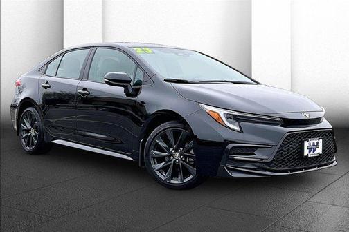 Black 2023 Toyota Corolla SE