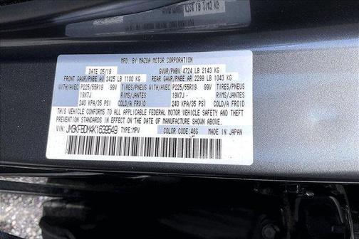 Machine Gray Metallic 2019 Mazda CX-5 Grand Touring