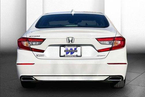 White 2019 Honda Accord Sport