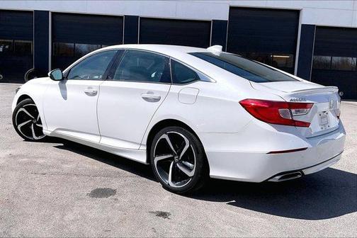 White 2019 Honda Accord Sport
