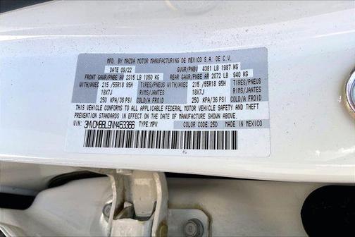 2022 Mazda CX-30 2.5 S Select Package