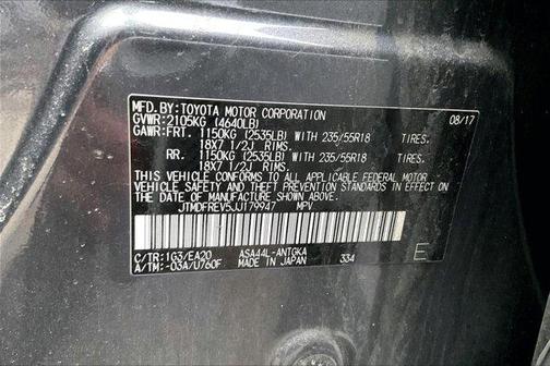 2018 Toyota RAV4 Sport