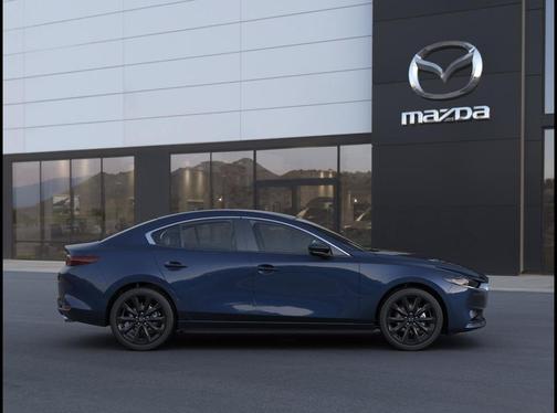Deep Crystal Blue Mica 2026 Mazda Mazda3 FWD w/Select Package