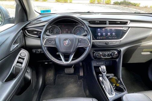 Blue 2021 Buick Encore GX Essence