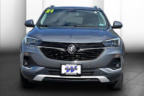 Blue 2021 Buick Encore GX Essence