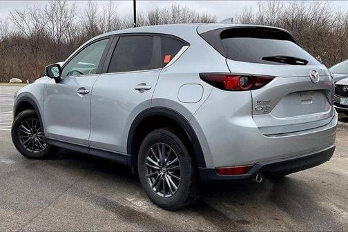 Sonic Silver Metallic 2021 Mazda CX-5 Touring