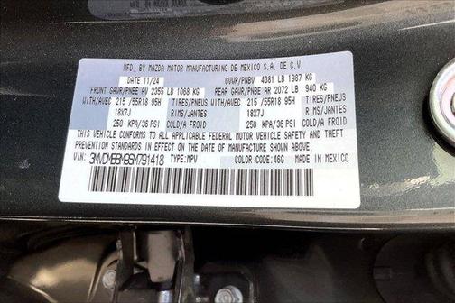 Machine Gray Metallic 2025 Mazda CX-30 Select