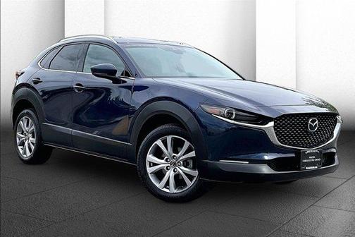 Deep Crystal Blue Mica 2021 Mazda CX-30 Premium Package