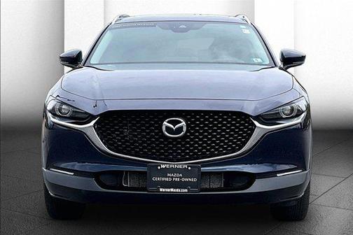 Deep Crystal Blue Mica 2021 Mazda CX-30 Premium Package