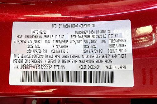2024 Mazda CX-90 PHEV Premium Plus