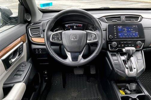 Gray 2017 Honda CR-V EX-L