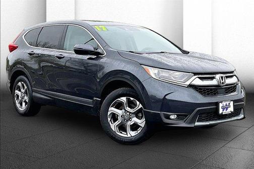 Gray 2017 Honda CR-V EX-L