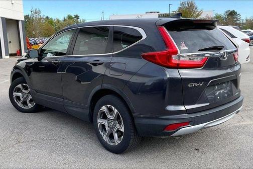 Gray 2017 Honda CR-V EX-L