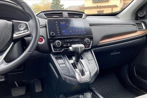 Gray 2017 Honda CR-V EX-L