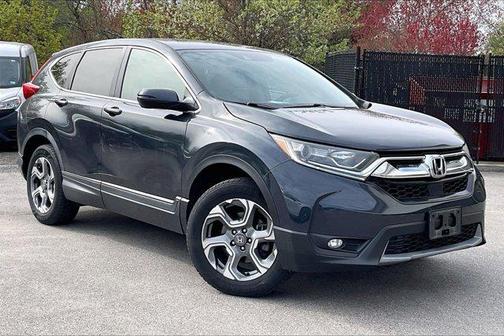 Gray 2017 Honda CR-V EX-L