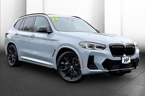 Gray Metallic 2024 BMW X3 M40i