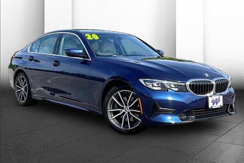 Mediterranean Blue Metallic 2020 BMW 330 i xDrive
