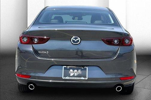 Machine Gray Metallic 2026 Mazda Mazda3 FWD w/Preferred Package