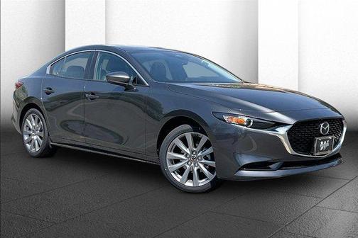Machine Gray Metallic 2026 Mazda Mazda3 FWD w/Preferred Package