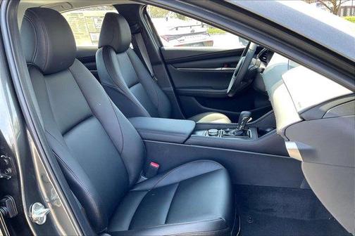 Machine Gray Metallic 2026 Mazda Mazda3 FWD w/Preferred Package