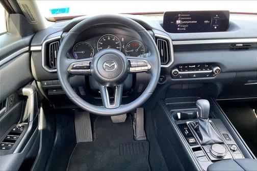 Soul Red Crystal Metallic 2025 Mazda CX-50 Hybrid Preferred Package