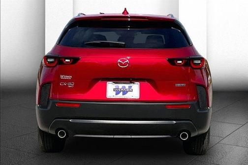 Soul Red Crystal Metallic 2025 Mazda CX-50 Hybrid Preferred Package