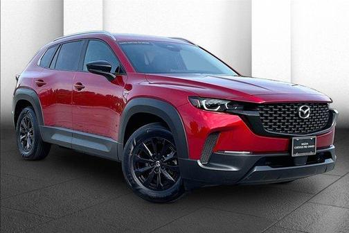 Soul Red Crystal Metallic 2025 Mazda CX-50 Hybrid Preferred Package