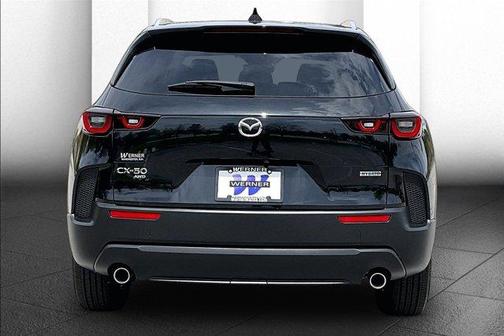 Jet Black Mica 2025 Mazda CX-50 Hybrid PREFERRED PACKAGE
