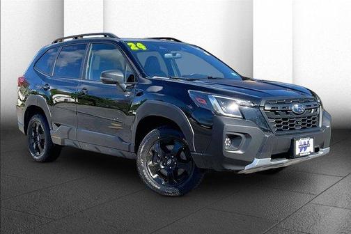 Crystal Black Silica 2024 Subaru Forester Wilderness