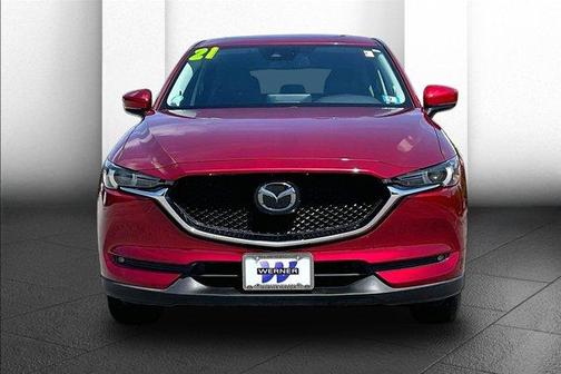 Soul Red Crystal Metallic 2021 Mazda CX-5 Grand Touring