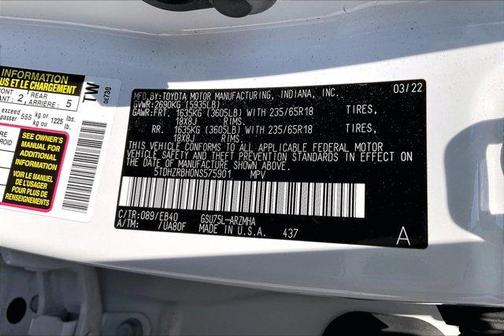 2022 Toyota Highlander XLE