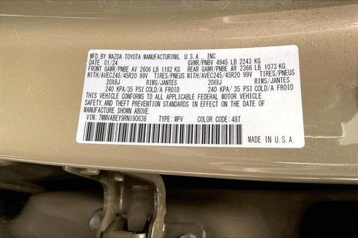 2024 Mazda CX-50 2.5 Turbo Premium Plus Package