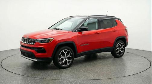 Red Hot Pearlcoat 2025 Jeep Compass Limited