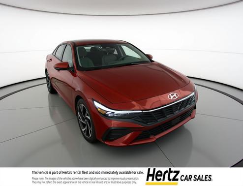 Ultimate Red 2025 Hyundai ELANTRA SEL