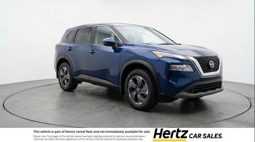 Deep Ocean Blue Pearl 2025 Nissan Rogue SV