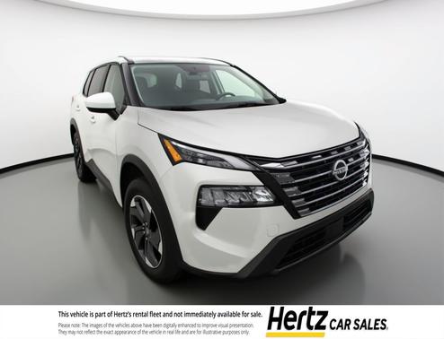 Everest White Pearl Tricoat 2025 Nissan Rogue SV