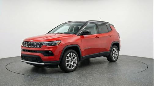 Red Hot Pearlcoat 2025 Jeep Compass Limited
