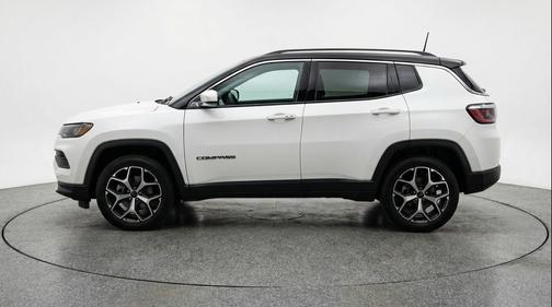 Bright White Clearcoat 2025 Jeep Compass Limited