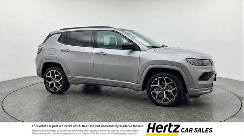 Silver Zynith Metallic Clearcoat 2025 Jeep Compass Limited