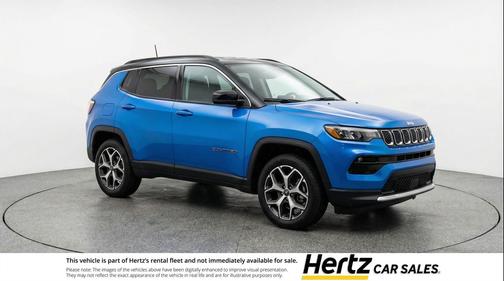 Hydro Blue Pearlcoat 2025 Jeep Compass Limited