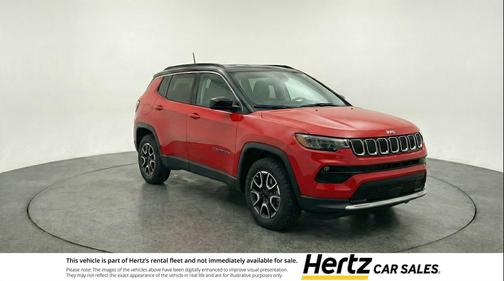 Red Hot Pearlcoat 2025 Jeep Compass Trailhawk