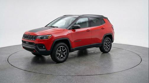 Red Hot Pearlcoat 2025 Jeep Compass Trailhawk